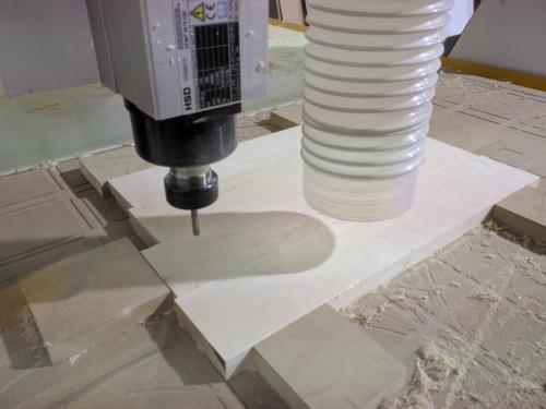 CNC Cutting Maple